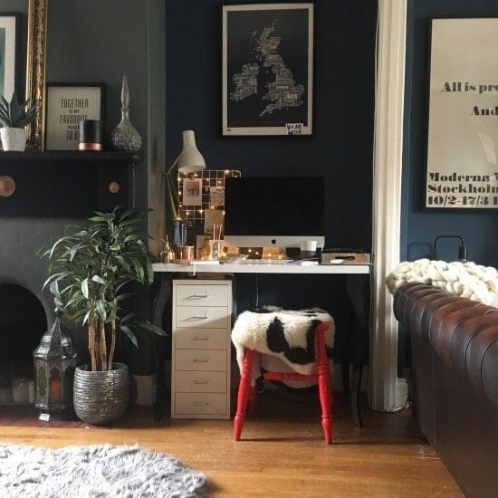 Kerry Lockwood in details home office blog small spaces