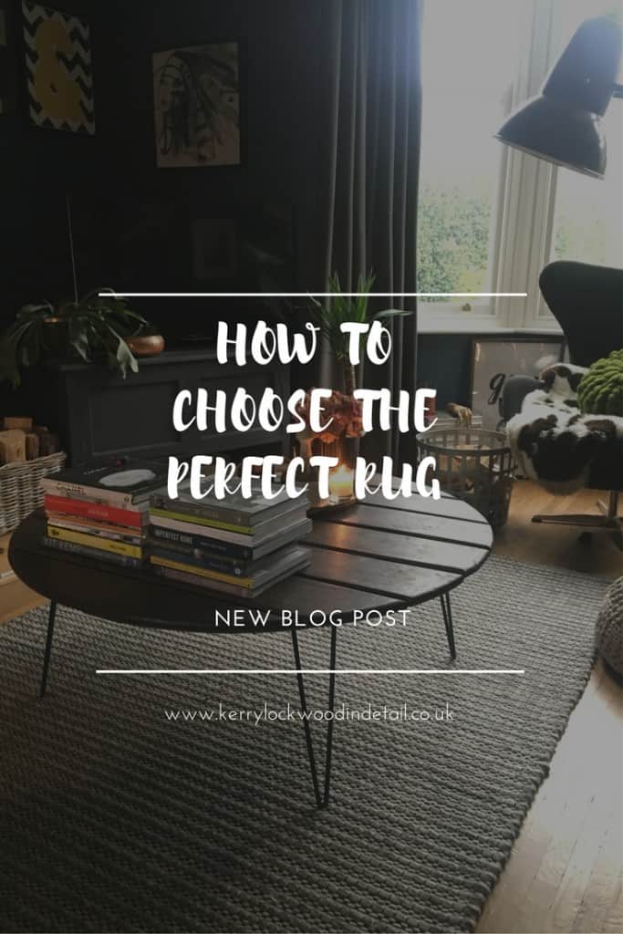 how to choose the perfect rug