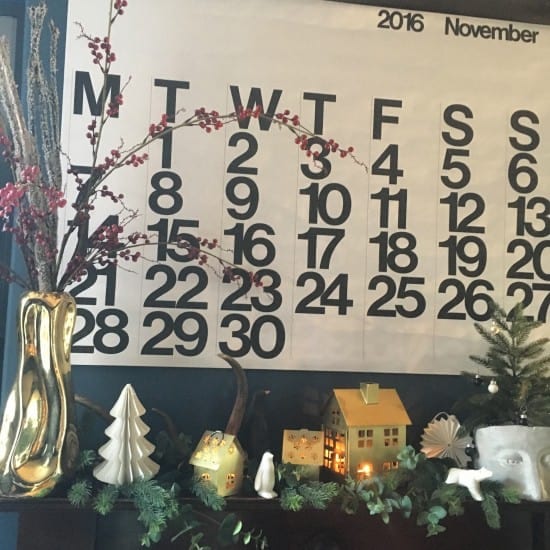 Interiors Christmas countdown