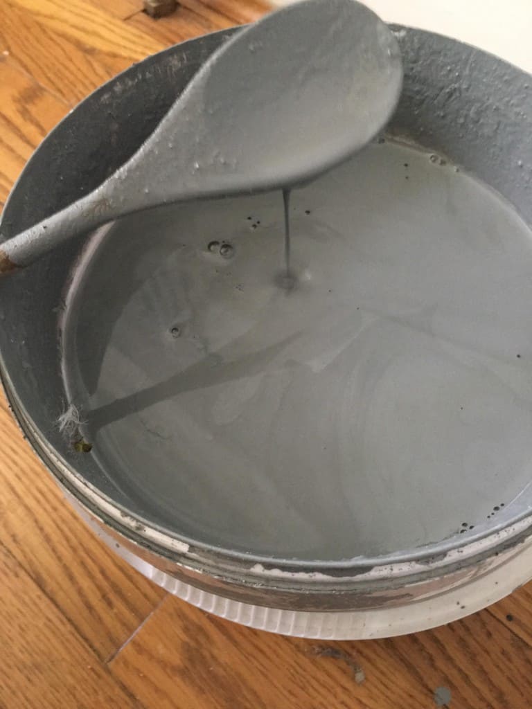 paints are thinner it makes them easier to apply, they are not made out of plastics like conventional paints which are sticky, our works best thin as they are absorbed into the wall that way.