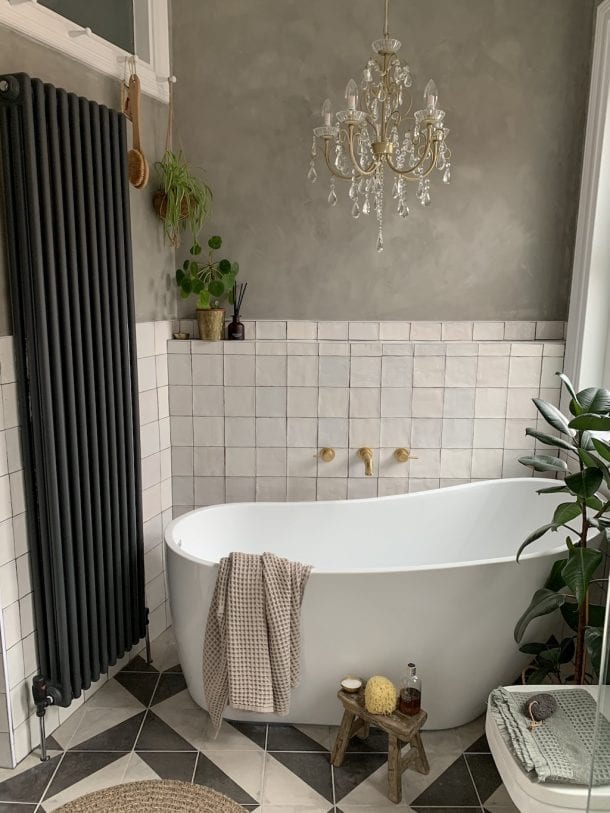 Bathroom renovation in our rented home - Kerry Lockwood - In Detail