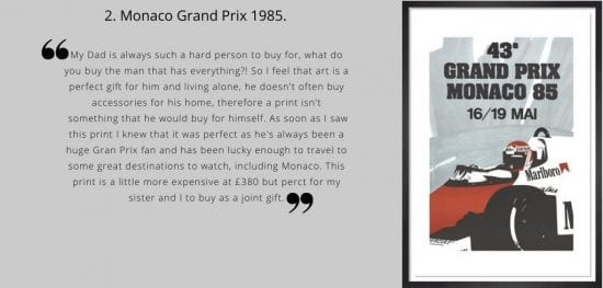 2. Monaco Grand Prix 1985.