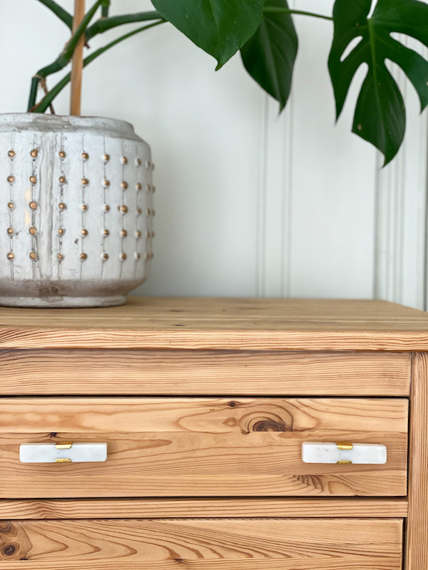 Cox & Cox Marble drawer handles, bedroom makeover
